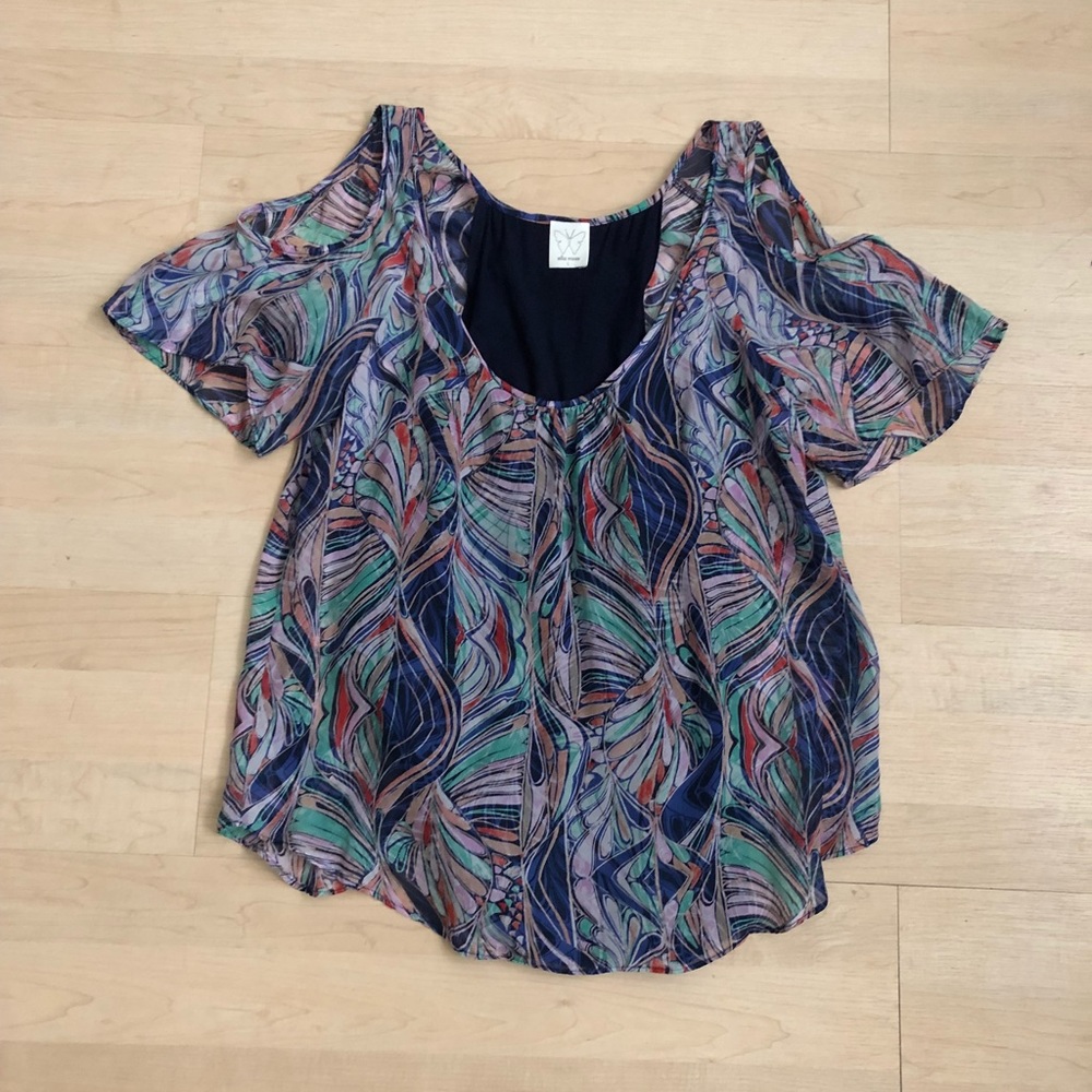 ⚡️Ella Moss Cut Out Blouse